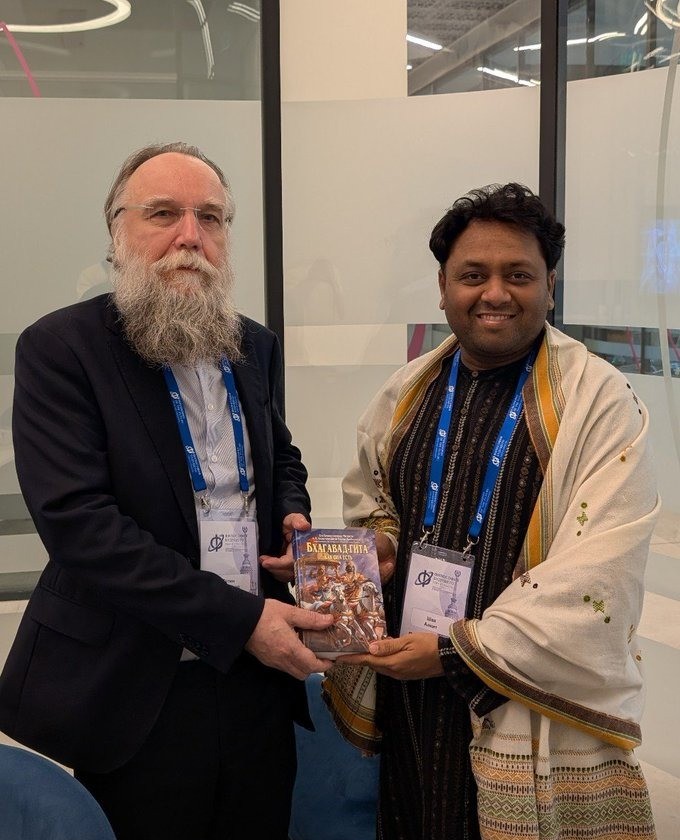 Alexander Dugin with Dr. Ankit Shah