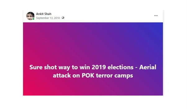 Balakot Air Strikes Initial Prediction