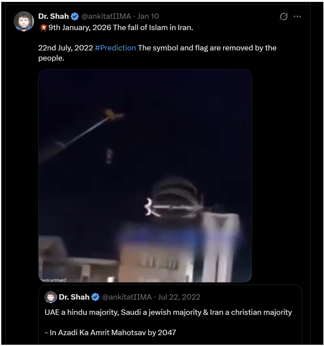 Fall of Islam in Iran & Christian Majority Prediction