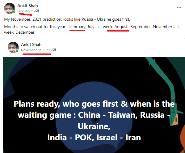 Russia-Ukraine Conflict Initial Prediction